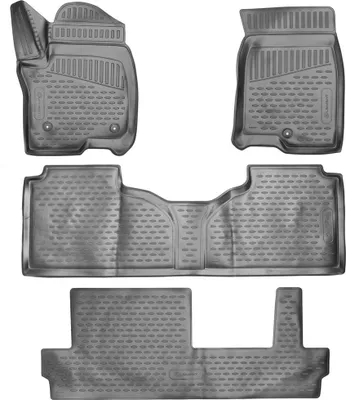 Zdjęcie produktu dla ELEMENT gumowe dywaniki podłogowe 3D do CHEVROLET Suburban, 2021->, 4 szt.