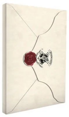 Produktbild von Harry Potter: Notizbuch Hogwarts-Aufnahmebrief