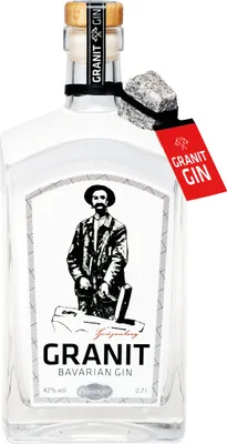 Produktbild von Penninger Granit Bavarian Gin 0,7 Liter