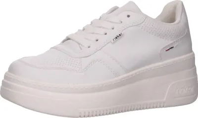 Produktbild von Rieker Sporthalbschuhe Formsohle modisch in weiss/weiss kombi, Gr. 39
