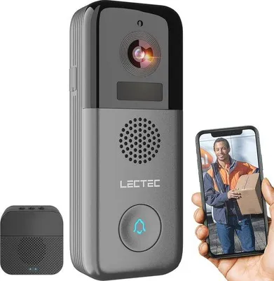 Immagine prodotto di Pannello di controllo wireless per porte con telecamera e rilevatore di movimento
