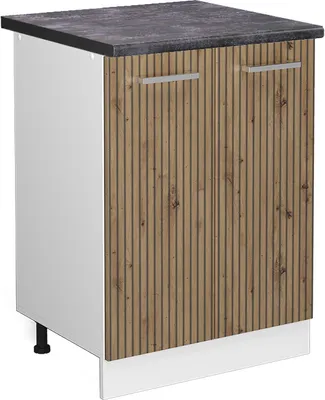 Obrázek produktu pro Spodní skříňka kuchyňské linky Vicco R-Line Řemeslný dub 60 cm , PD Antracit, Model 49104