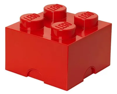 Obrázok produktu pre LEGO úložný kameň 4 rot (rot)