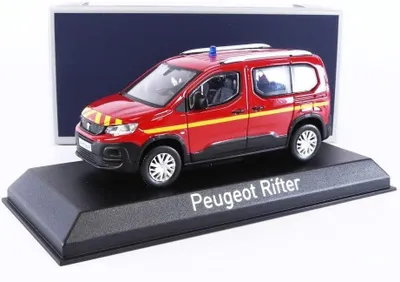 Image de PEUGEOT Rifter 2019 Pompier - Pompier, NOREV479069, Échelle1/43, NOREV