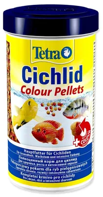 Productafbeelding van Tetra Cichlid Colour Pellets voeding, 500 ml