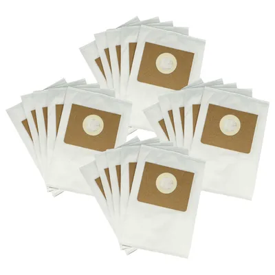 Produktbild von vhbw 20x Staubbeutel Ersatz für Kärcher 6.907-469.0 für Staubsauger - Typ M 31cm x 21cm Weiß