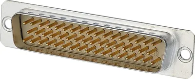 Produktbild von HARTING D-Sub Stifteinsatz (M) passend für D-Sub Gehäuse Baugröße 50 50-polig Handlötanschluss - 1 Stück