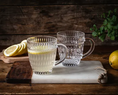 Zdjęcie produktu dla NACHTMANN Becher für Heißgetränke Ethno 392ml 2er Set 1 Stck. 801364 (EKB)