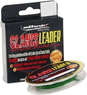 Produktbild von Tubertini Glanis Leader Geflochtene Schnur 10 M Grün 0.450 mm Grün 0.450 mm