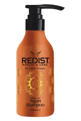 Produktbild von Redist Arganöl Shampoo 500 ml – Feuchtigkeitsspendendes Shampoo für trockenes Haar