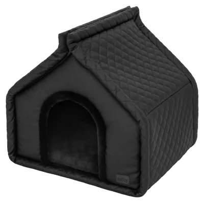 Obrázok produktu pre Klietka pre psov a klietka pre mačky, čierna, rozmer 52 x 42 cm