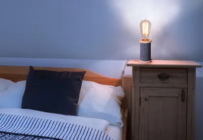 Obrázok produktu pre Max stolová lampa E27 Ø7cm čierna