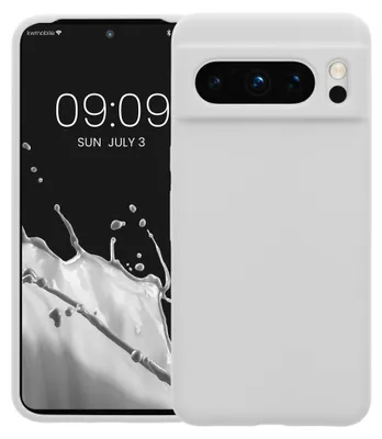 Produktbild von kwmobile Handyhülle für Google Pixel 8 Pro Hülle, für Pixel 8 Pro Case - Hülle Silikon - kabelloses Laden - Weiß