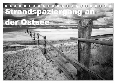 Produktbild von Strandspaziergang an der Ostsee (Tischkalender 2027 DIN A5 quer), CALVENDO Monatskalender