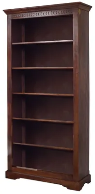 Produktbild von MASSIVMOEBEL24.DE Regal Akazie 97x35x200 nougat lackiert OXFORD #421