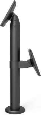Produktbild von Compulocks TCDP04SMP01B Universeller Tischhalter für Tablets mit Schlüsselverriegelung, Aluminium, schwarz, 10 cm