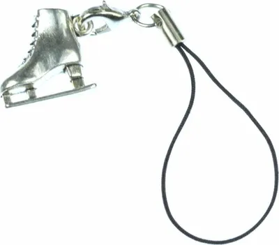 Produktbild von Schlittschuh Handyanhänger Miniblings Eiskunstlauf Handyschmuck Eislaufen silber