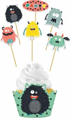 Produktbild von Monster Festival Muffin-Set 12-teilig