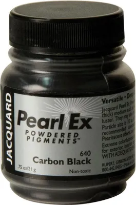 Produktbild von Jacquard Pigment Pearl Ex 21 g Carbon Black - kreatives Pulver