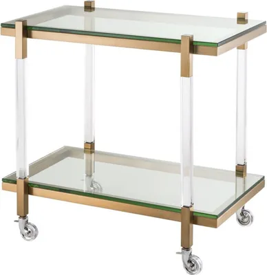 casa padrino luxus designer trolley servierwagen hotel restaurant club bar deko gastronomie accessoires möbel