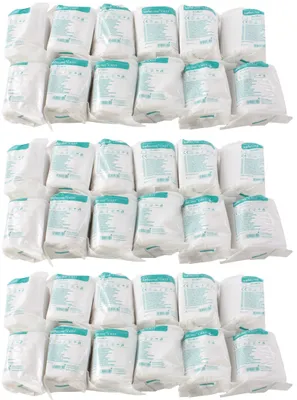 Produktbild von SEVICO Gipsbinden Babybauch Rollen 36er Set - 36x Gips Binden 10 cm x 300 cm Babybauch Gipsabdruck Gipsverband G33 36STK