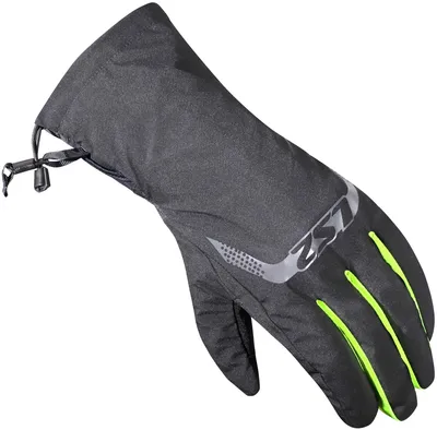 Produktbild von LS2 Thermorain Überziehhandschuh – Schwarz/Neongelb – Größe XS/S = 6
