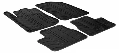 Produktbild von LAMPA Fußmatten Set Gummi passend für PEUGEOT 2008 Kombi (CU) Vorne+Hinten