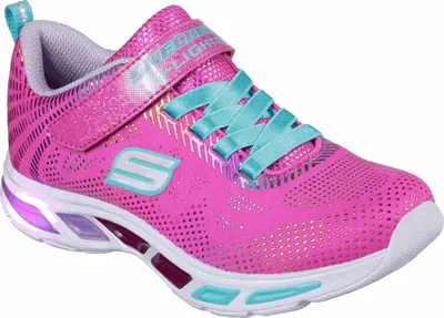 Produktbild von Skechers Litebeams - Gleam N Dream - Neon Pink / Multi Polyester Größe: 36 Normal
