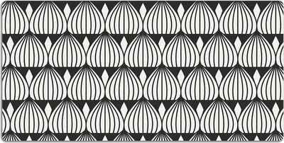 Produktbild von Schreibtischmatte Tischunterlage 90x45 cm Mauspad - Retro-Muster