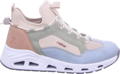 Produktbild von Rieker Damen Stiefelette Weite G Gummizug lose Einlage soft leicht bequem N5254, Größe:42 EU, Farbe:Mehrfarbig