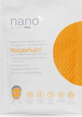 Obrázek produktu pro Nanobeauty Rozjasňující pleťová nanomaska 1 ks