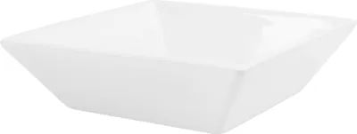 Obrázek produktu pro LuxeBath umyvadlo Čtvercové umyvadlo na desku, 41x41x12 cm, lesklá bílá, z keramiky