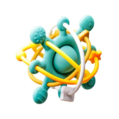 Produktbild von Bitey - Rassel - Beißring Baby - Montessori-Spielzeug - BPA-frei - Greif- und Beißspielzeug - Geschenk zur Mutterschaft - Geschenk zur Babyparty