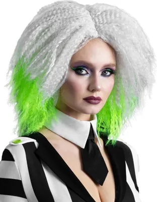 Produktbild von Beetlejuice Perücke für Frauen - für Fasching