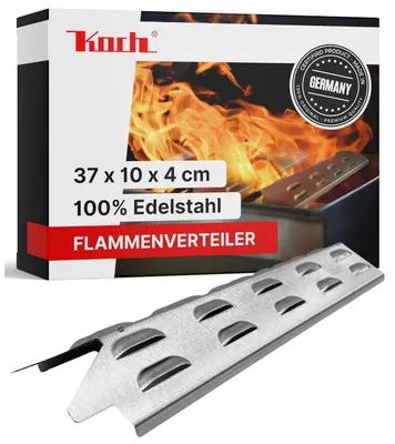 Produktbild von Koch #108 Premium Flammenverteiler 37 x 10 cm für Enders Boston: Pro 3, Pro 4KR Turbo II , Black 6KR Turbo