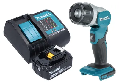 Obrázek produktu pro Makita DML 808 SG1 Akumulátorová ruční lampa 14,4 / 18 V 190 lm LED + 1x akumulátor 6,0 Ah + nabíječka
