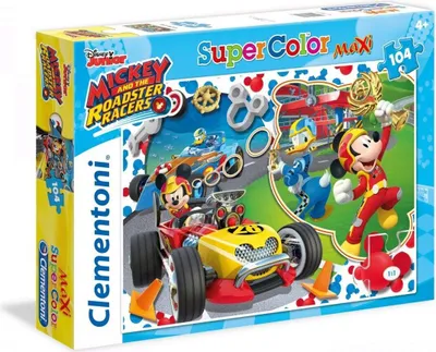 Obrázok produktu pre Clementoni Puzzle Maxi Mickey racer / 104 dielikov