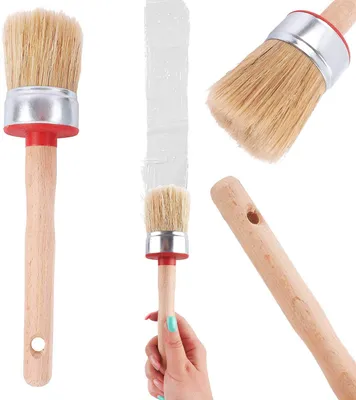 Produktbild von Pinsel Malerpinsel Farbpinsel Lackierpinsel Lackpinsel Flachpinsel Deckenbürste 50mm