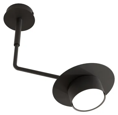 Immagine prodotto di Lampada da parete MIZU in acciaio nero