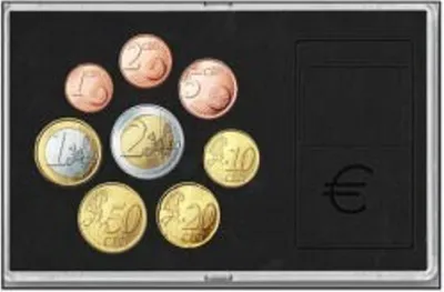 Produktbild von SAFE 7903 Münz-Etui für einen Euro-Satz (1 Cent bis 2 Euro)