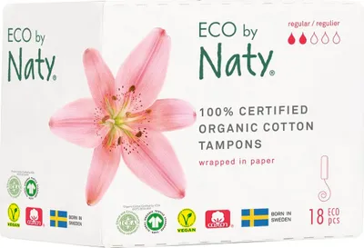 Obrázok produktu pre Tampóny - obyčajné 18Stück