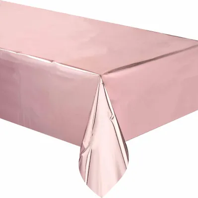 Produktbild von Tischdecke rosa-gold 137 x 274 cm - Einheitsgröße
