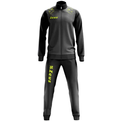 Produktbild von 5XL NE/DG|Zeus Tuta Easy Trainingsanzug Schwarz Grau