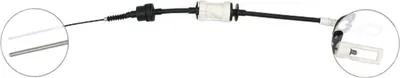 Productafbeelding van Kabelbediende koppeling, 856 mm, met ABS, geschikt voor onder andere FIAT PUNTO