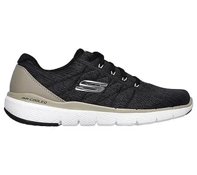 Immagine prodotto di Skechers scarpe da uomo stringate Sporty suola in gomma nero