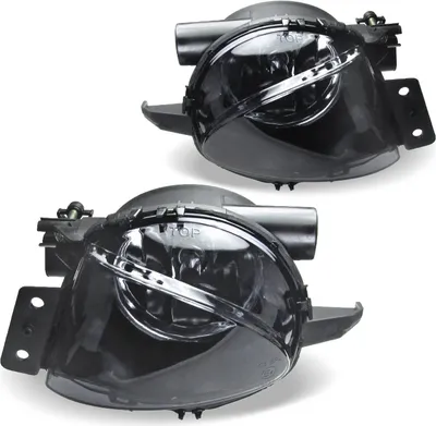 Obrázok produktu pre 2x hmlové svetlá NSW číre sklo BLACK + žiarovky H11 SET pre BMW radu 3 E90 E91