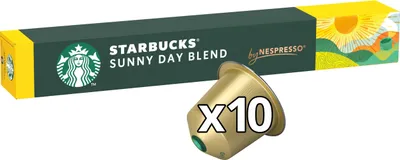 Produktbild von Starbucks Sunny Day Blend Lungo für Nespresso Kapseln (1 x 10 Kapseln)