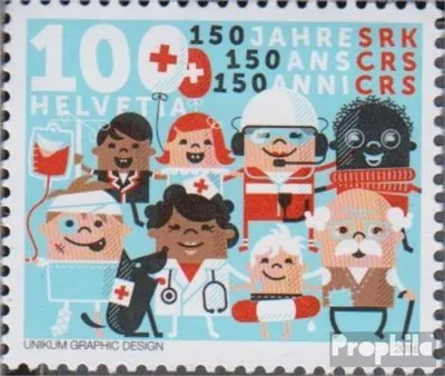 Produktbild von Briefmarken Schweiz 2016 Mi 2439 (kompl.Ausg.) gestempelt Rotes Kreuz