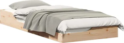 Obrázek produktu pro vidaXL Rám postele hnědý 100 x 210 cm z masivního borovicového dřeva