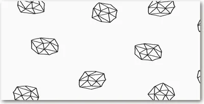 Produktbild von Tulup® Glas-Bild - 100x50 -Wandkunst - Wandbild hinter gehärtetem Sicherheitsglas  - Sonstige - Abstraktes Muster - Schwarzweiß